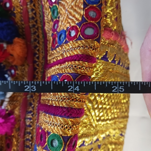 Womens Banjara Handbag Boho Embroidered Colorful Handmade Gypsy Large - Picture 12 of 15